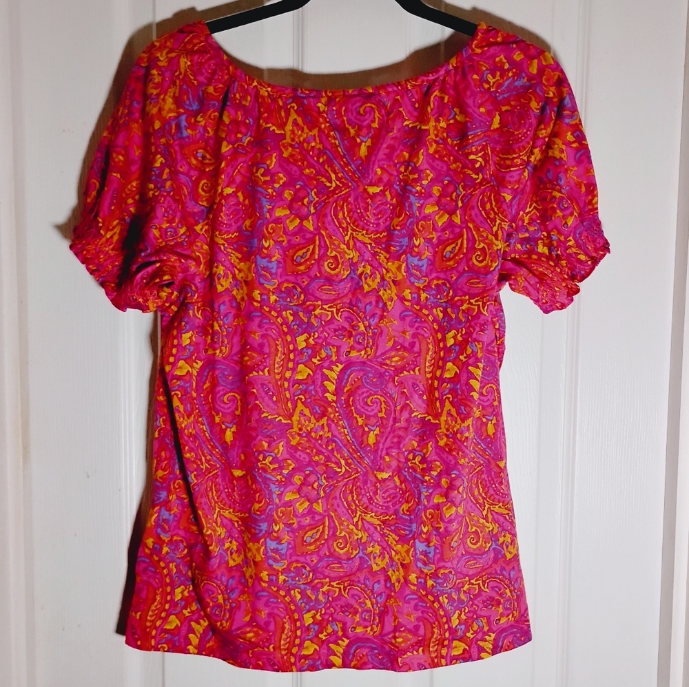 Peasant Top LAUREN Ralph Lauren - Picture 4 of 8